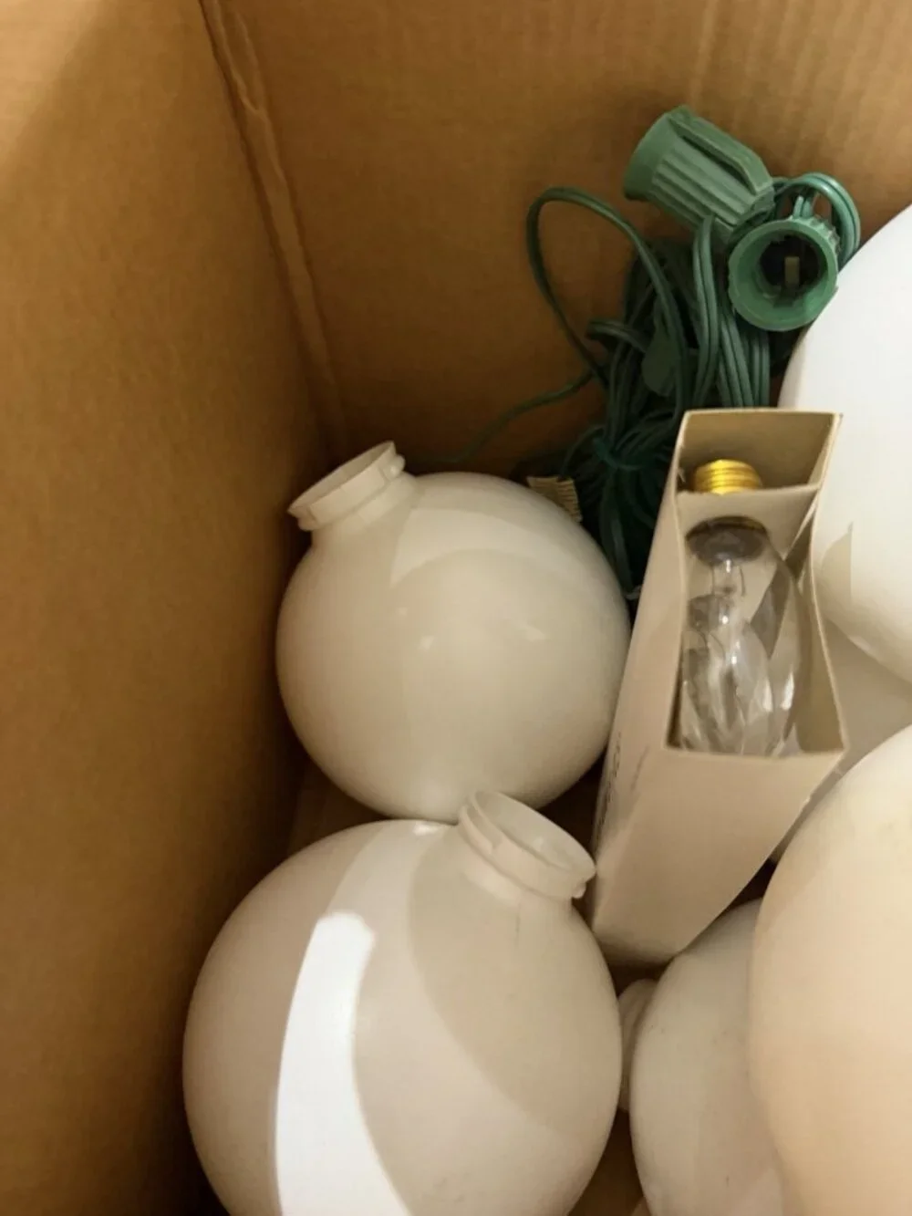 Santa’s Best Snowball Luminaries Set Lights Up Vintage